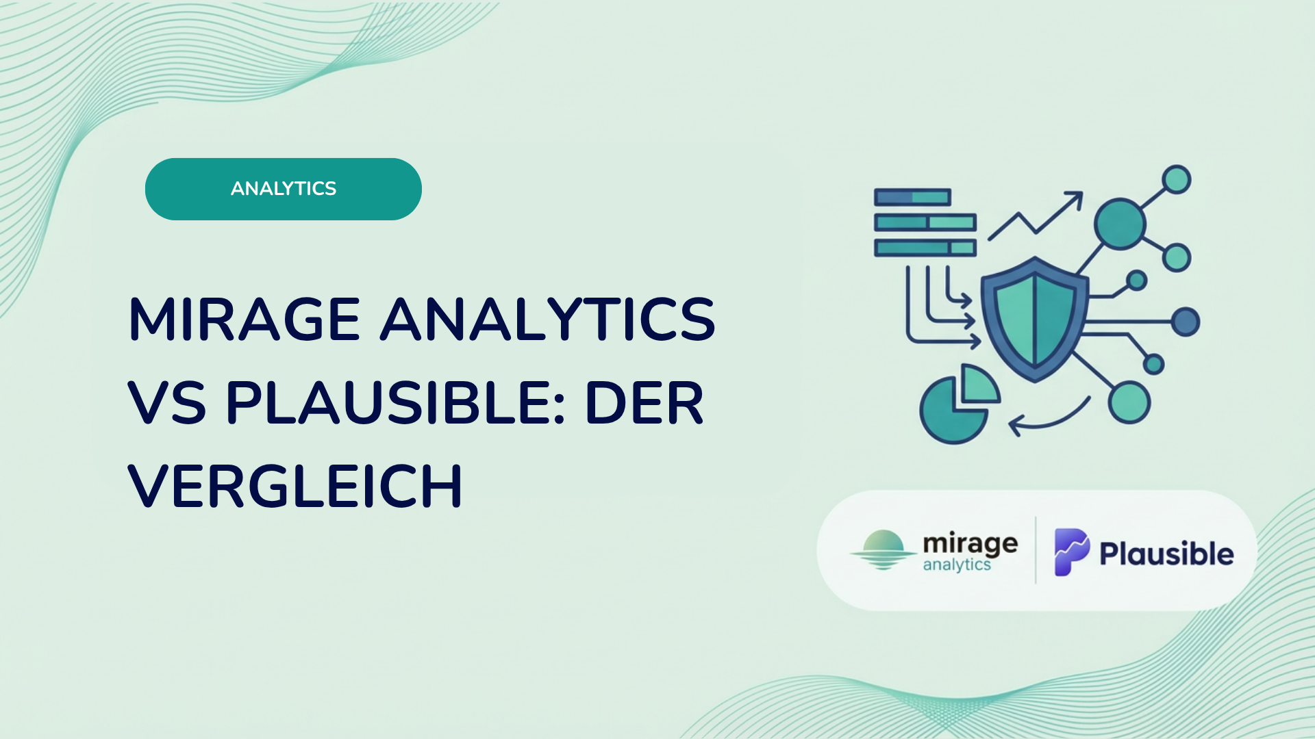 Mirage Analytics vs Plausible: Der Vergleich 2026