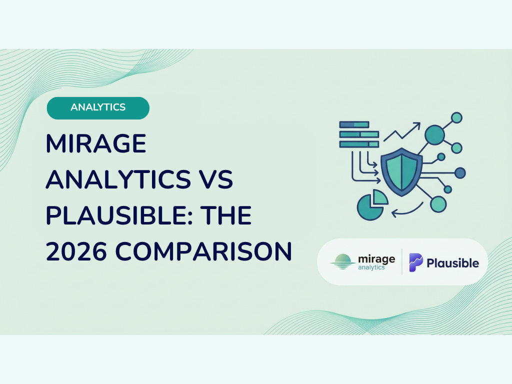 Mirage Analytics vs Plausible: The 2026 Comparison